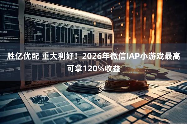 胜亿优配 重大利好！2026年微信IAP小游戏最高可拿120%收益